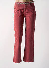 Pantalon slim roz C'EST BEAU LA VIE femme
