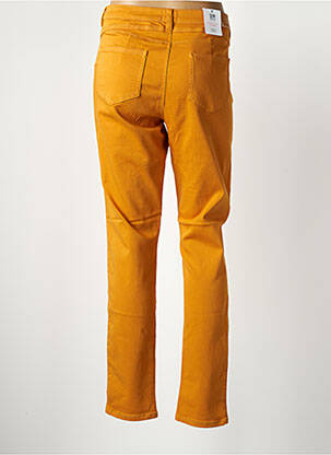 Pantalon slim galben C'EST BEAU LA VIE femeie