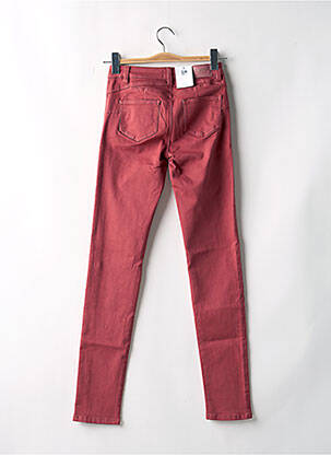 Pantalon slim roșu C'EST BEAU LA VIE femeie