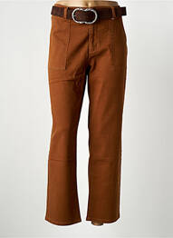 Pantalon slim maro C'EST BEAU LA VIE femme