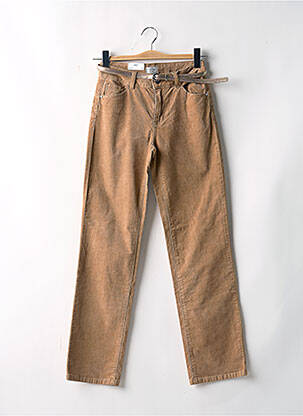 Pantalon slim bej C'EST BEAU LA VIE femeie