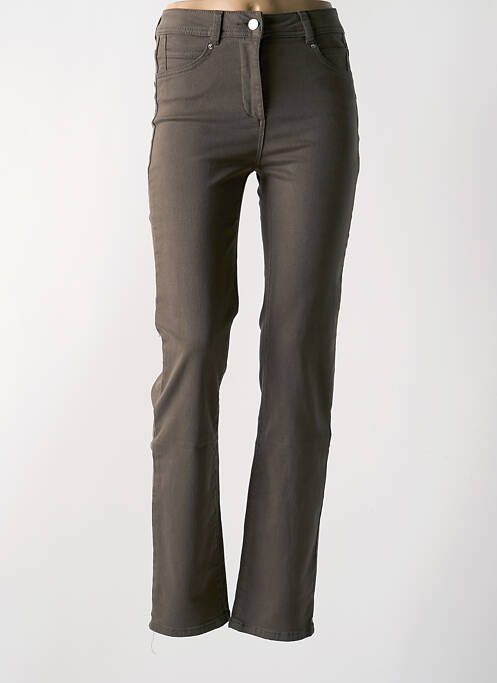 Pantalon drept verde DIANE LAURY femeie