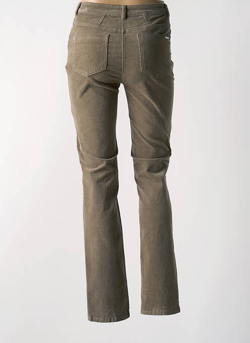 Pantalon evazat verde DIANE LAURY femeie