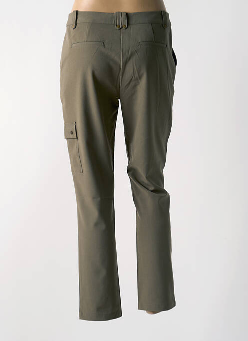 Pantalon larg verde JULIE GUERLANDE femeie