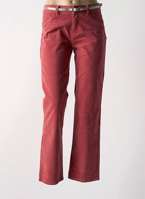 Pantalon slim roz C'EST BEAU LA VIE femeie