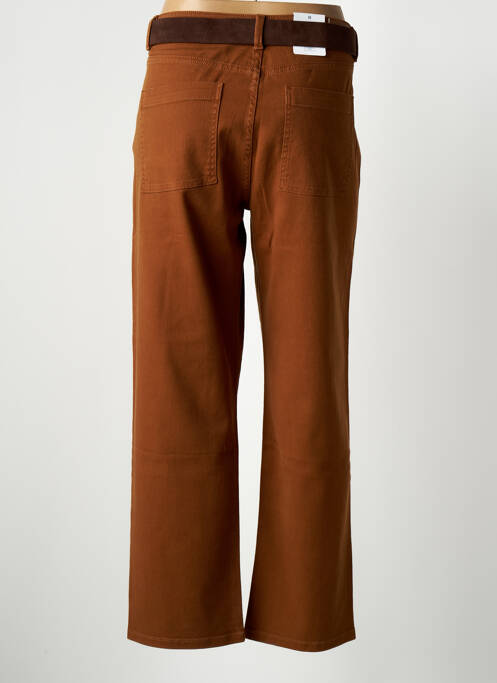 Pantalon slim maro C'EST BEAU LA VIE femeie