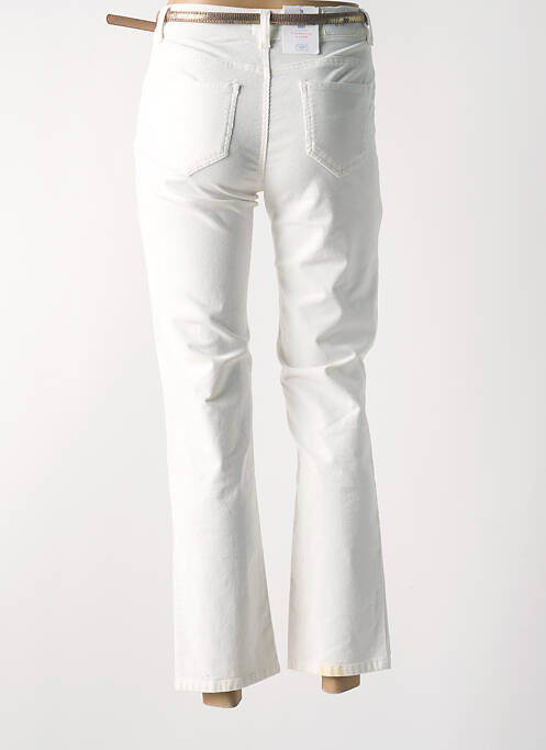 Pantalon slim ecru C'EST BEAU LA VIE femeie