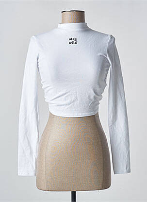 Pulover alb TALLY WEIJL femeie