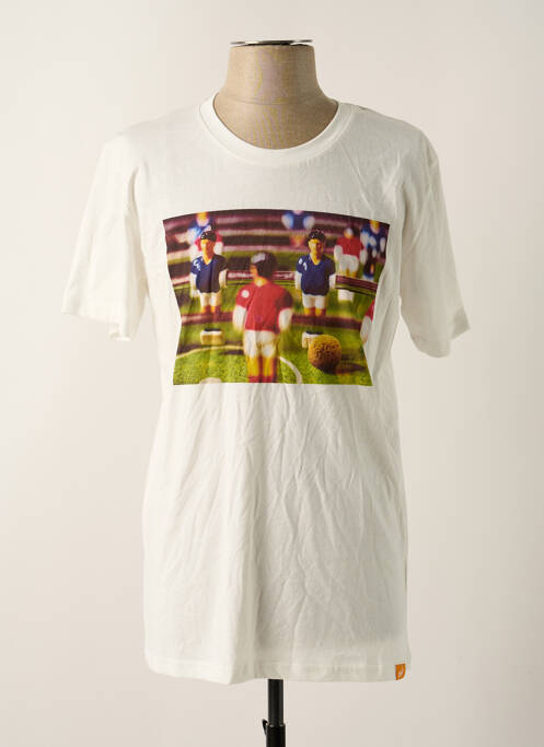 Tricou alb MORA bărbat