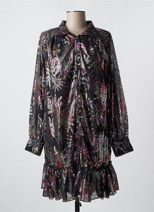 Rochie midi negru FOUDRE BY AURELIE VAN DAELEN femeie