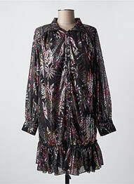 Rochie midi negru FOUDRE BY AURELIE VAN DAELEN femeie
