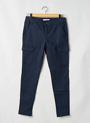 Pantalon cargo albastru VERO MODA femeie
