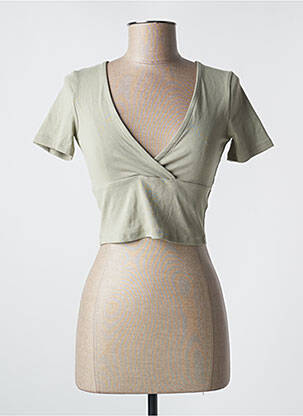 Top scurt verde TALLY WEIJL femeie