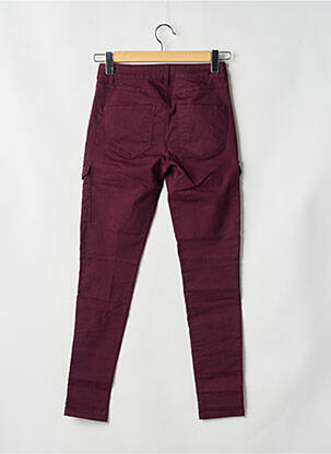Pantalon cargo roșu VERO MODA femeie