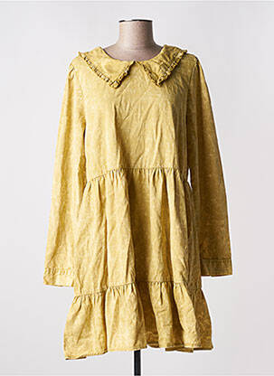 Rochie midi galben NOISY MAY femeie