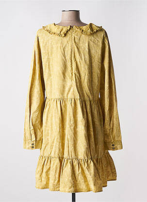 Rochie midi galben NOISY MAY femeie