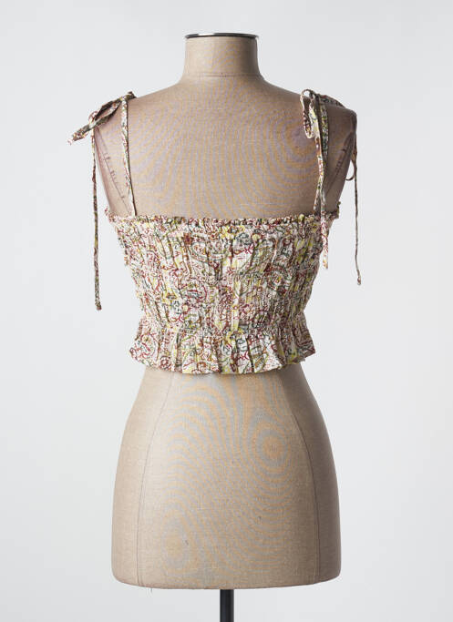 Tricou bej MANGO femeie