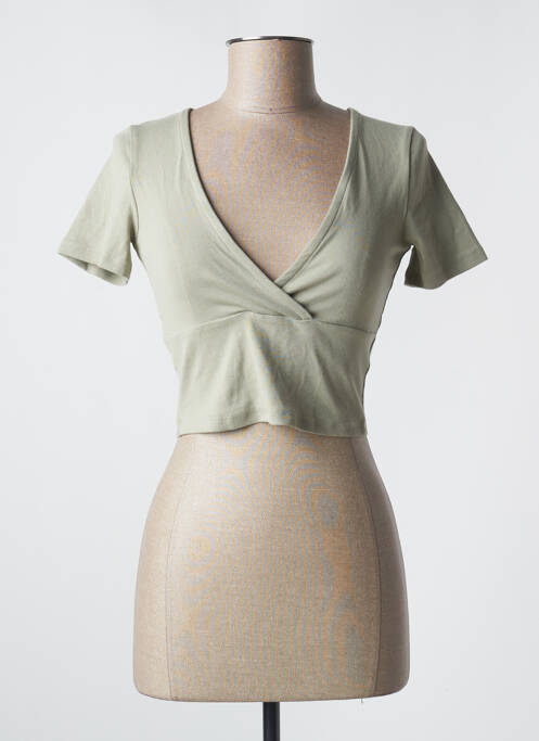 Top scurt verde TALLY WEIJL femeie