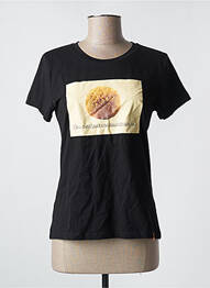 Tricou negru MORA femme