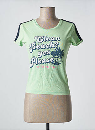 Tricou verde STIEN EDLUND femeie