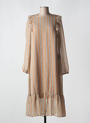 Rochie lungă bej NOISY MAY femeie