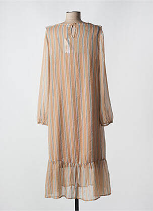 Rochie lungă bej NOISY MAY femeie
