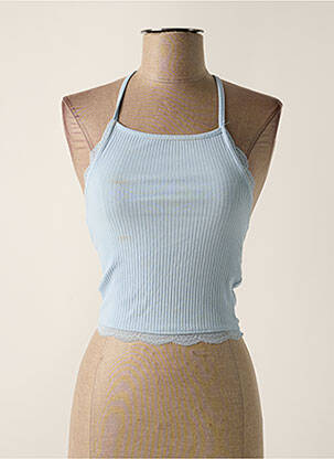 Top scurt albastru TALLY WEIJL femme