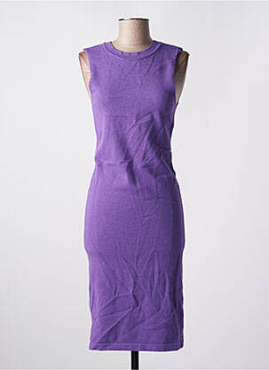 Rochie midi violet OGL femeie
