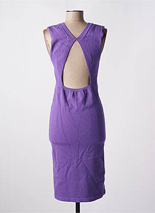 Rochie midi violet OGL femeie