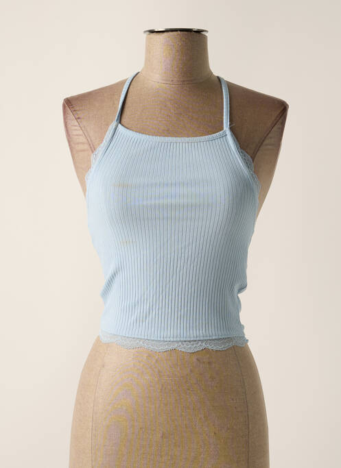 Top scurt albastru TALLY WEIJL femeie