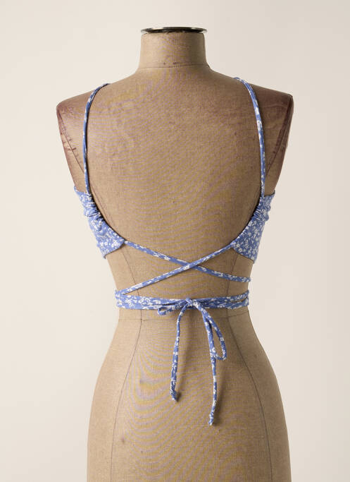 Top albastru SUBDUED femeie