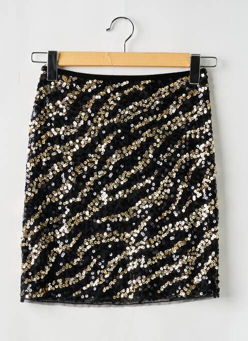 Fustă scurtă negru MANGO femeie