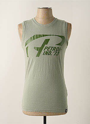 Tricou verde PETROL INDUSTRIES bărbat