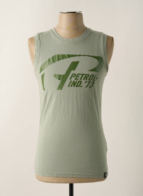 Tricou verde PETROL INDUSTRIES bărbat