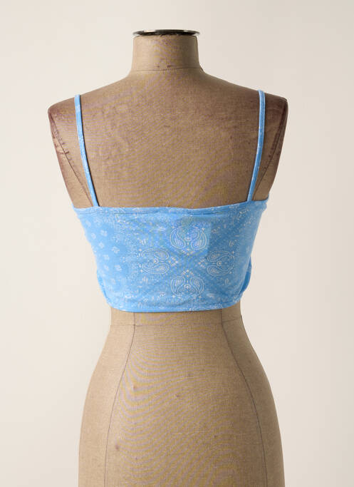 Top albastru SUBDUED femeie