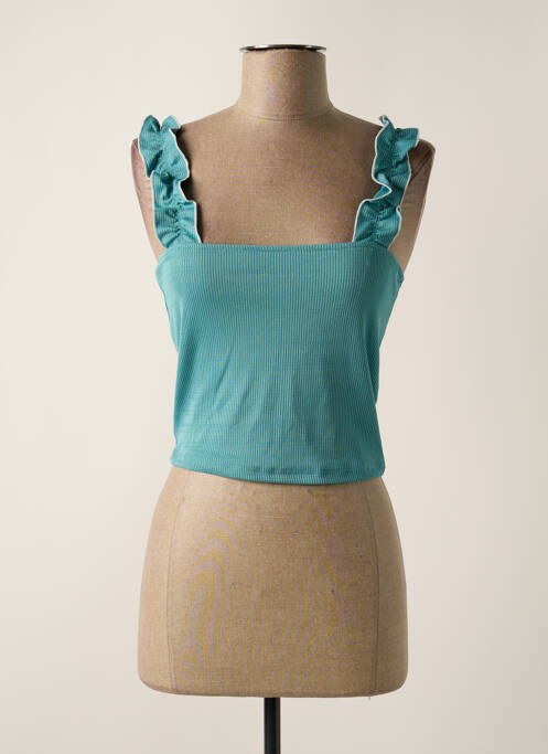 Tricou albastru JACQUELINE DE YONG femeie