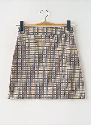 Fustă mini bej CEMI femeie