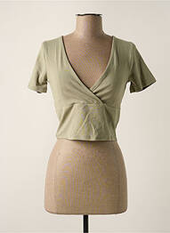 Top scurt verde TALLY WEIJL femme