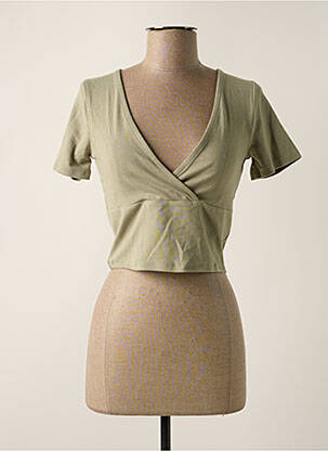 Top scurt verde TALLY WEIJL femeie