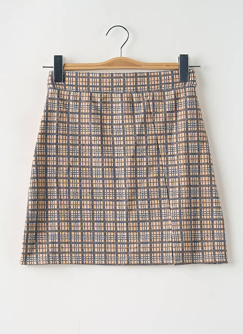 Fustă mini bej CEMI femeie