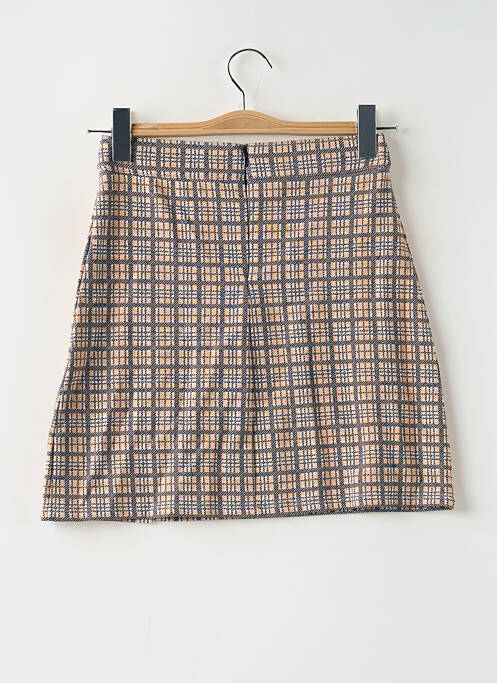 Fustă mini bej CEMI femeie