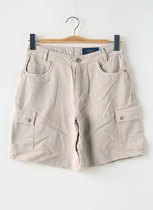 Șort bej NOISY MAY femeie