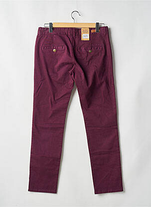 Pantalon chino roșu EDC bărbat