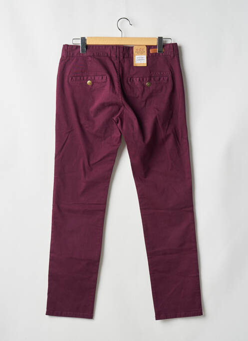 Pantalon chino roșu EDC bărbat