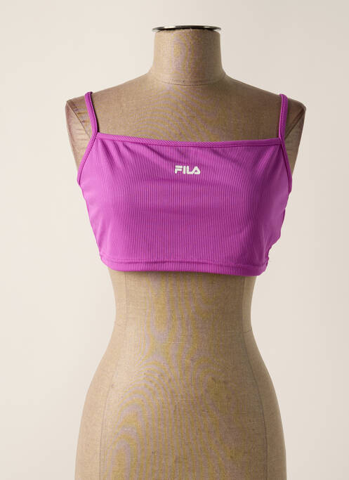 Tricou violet FILA femeie