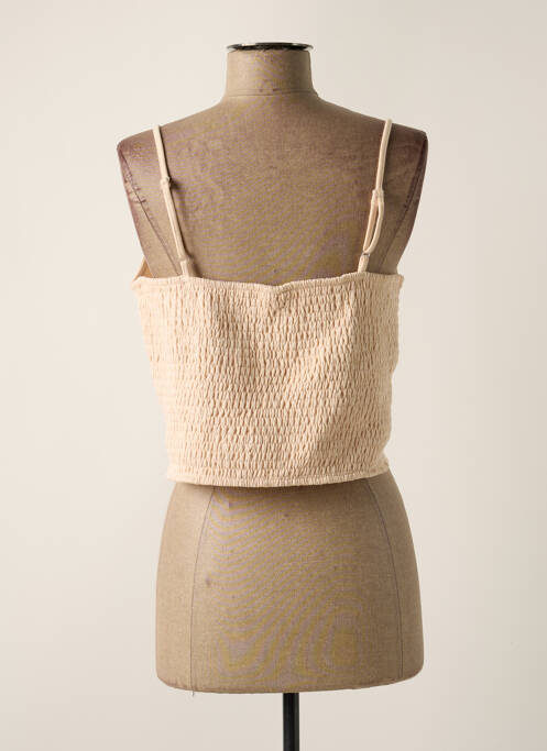 Tricou bej NOISY MAY femeie