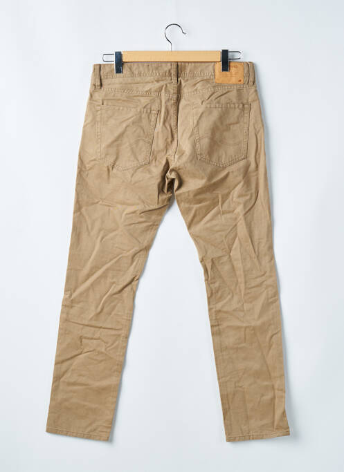 Blugi cu croială slim bej JACK & JONES bărbat