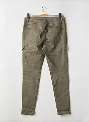 Pantalon chino verde VERO MODA femeie
