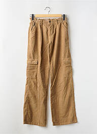 Pantalon cargo maro SUBDUED femme