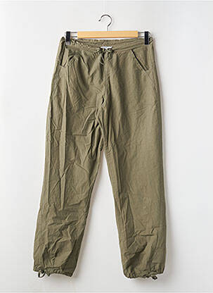 Pantalon drept verde SUBDUED femeie